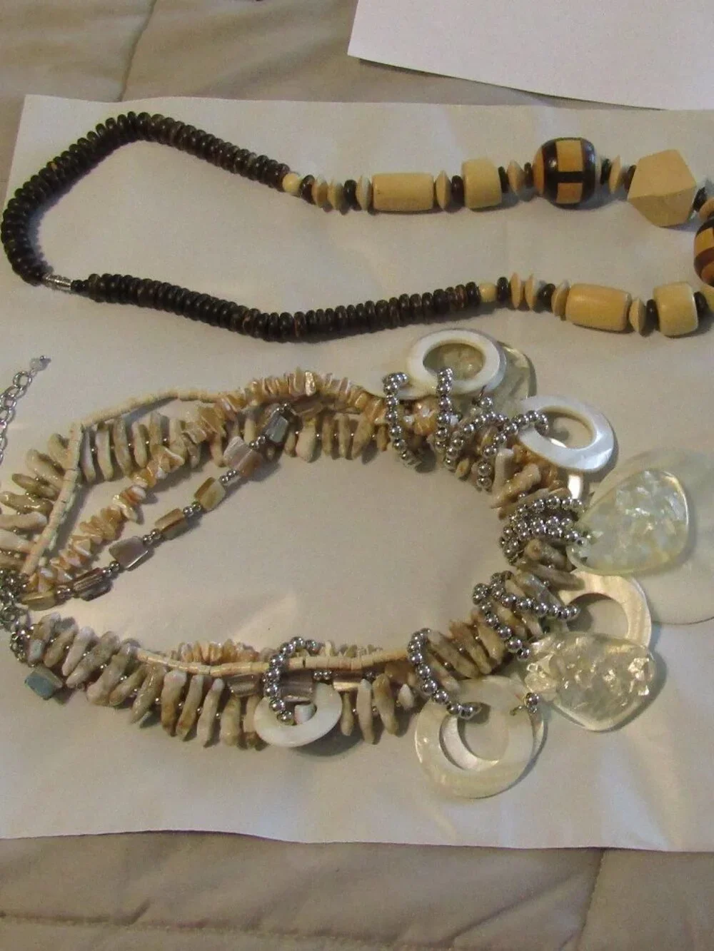 Chunkiest CHUNK STATEMENT NECKLACES, Lot of 6